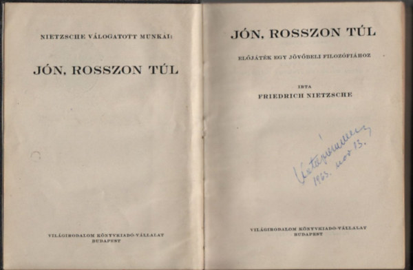 Jn, rosszon tl - Eljtk egy jvbeli filozfihoz