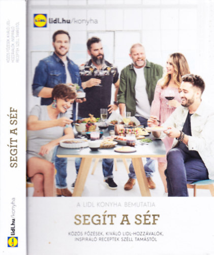 Lidl szakcsknyv csomag (3 ktet): Segt a sf + Megint segt a sf + Az tel iskolja