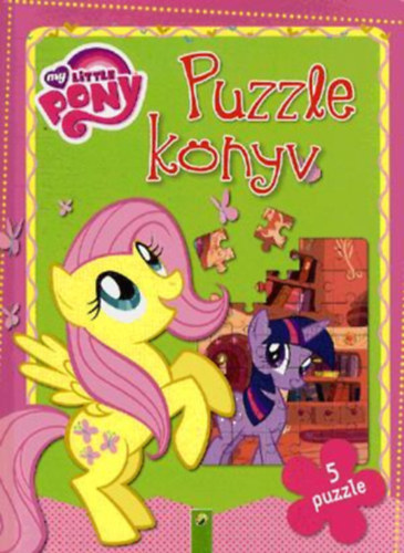 Schwager & Steinlein Verlag, - My Little Pony Puzzle knyv - Kedves pnibartok kpesknyve (5 egyenknt 35 darabos puzzle)