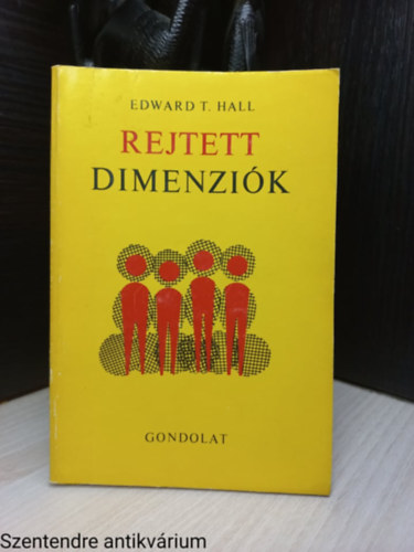 SZERZ Edward T. Hall FORDT Falvay Mihly LEKTOR Buda Bla Szalai Sndor Stohl Gbor - Rejtett dimenzik A kultra mint kommunikci, Az llatok tvolsgszablyozsa, A zsfoltsg hatsa az llatok szocilis viselkedsre, A tr nyelve,  A tr antropolgija: egyfajta rendezmodell,Tvolsgok az emberek kztt,