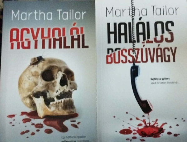 2db Martha Tailor k�nyv:Agyhal�l+Hal�los bossz�v�gy