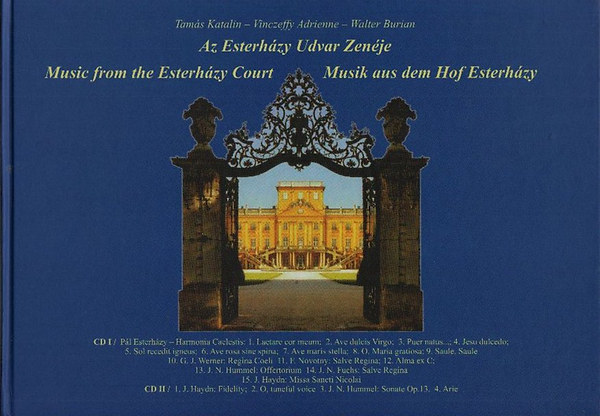 Az Esterh�zy Udvar Zen�je (Magyar-angol-n�met nyelv�) (CD n�lk�l)