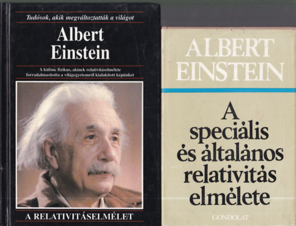 2 db Einstein: Albert Einstein + A specilis s ltalnos relativits elmlete