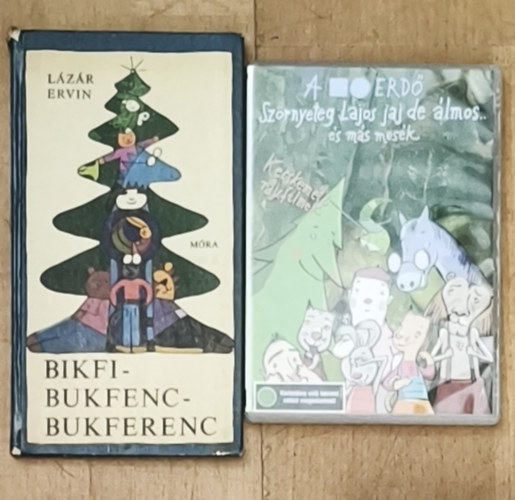 L�z�r Ervin - Bikfi-Bukfenc-Bukferenc + aj�nd�k DVD: A N�gysz�glet� Kerek Erd�-Sz�rnyeteg Lajos jaj de �lmos... �s m�s mes�k