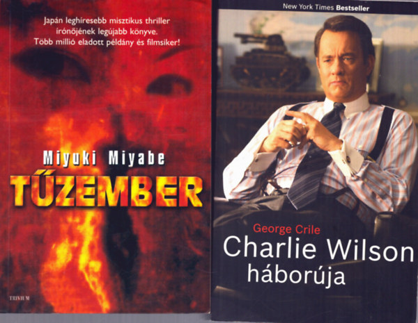 Miyuki Miyabe George Crile - 2 db Krimi: Charlie Wilson hborja + Tzember
