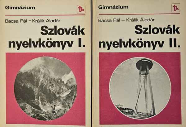 Szlovk Nyelvknyv Gimnzium I. + Szlovk nyelvknyv Gimnzium II. (2 m)