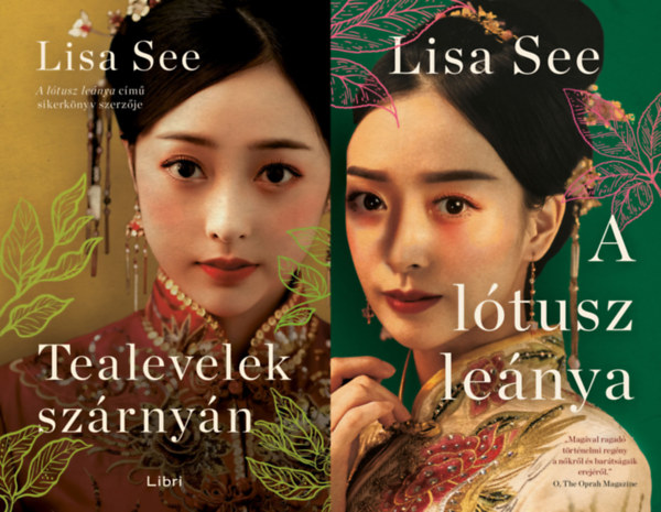 2 db knyv tvol-keleti ni sorsokrl: A ltusz lenya + Tealevelek szrnyn