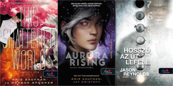 Vrs pttys knyvek, 3 db: Aurora Rising - Aurora felemelkedse + This Shattered World - Meggytrt vilg + Hossz t lefel