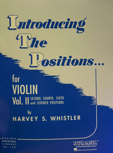 Introducing the Positions for Violin: Volume II.