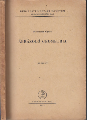 Strommer Gyula - brzol geometria ("Kzirat")(r.szm: J 5-8)