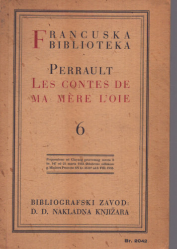 Charles Perrault - Les Contes de ma mre L'oie (1923)