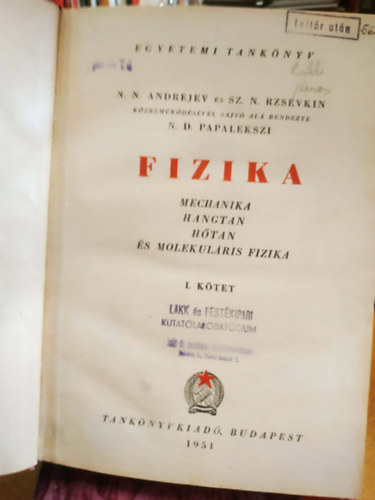Fizika I-II.