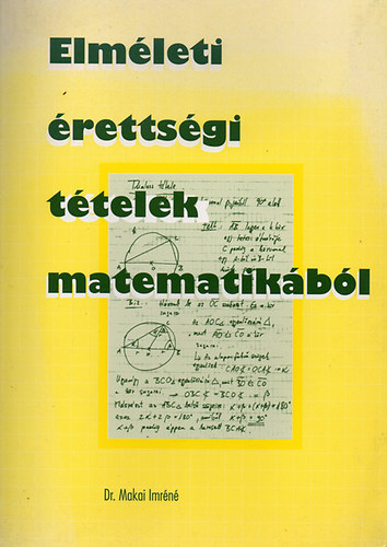Dr.Makai Imrn - Elmleti rettsgi ttelek matematikbl