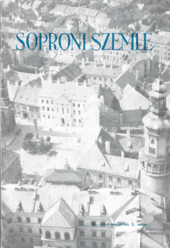 Soproni Szemle 1986. 1. szm