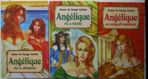 Ang�lique sorozat I-III. k�tet egyben