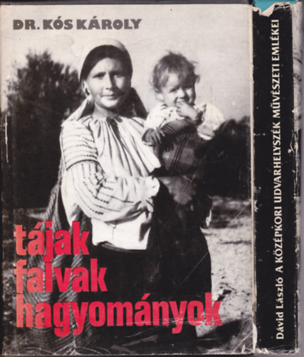 2 db knyv Erdly - nprajz: nprajt tmban: Dr. Ks Kroly: Tjak, falvak, hagyomnyok + Dvid Lszl:A kzpkori Udvarhelyszk mvszeti emlkei