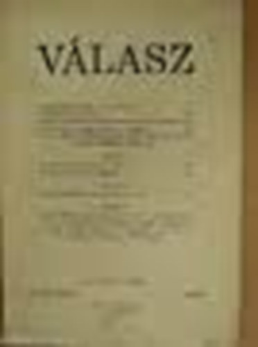 V�lasz VII. �vf. 10. sz�m 1947 okt.