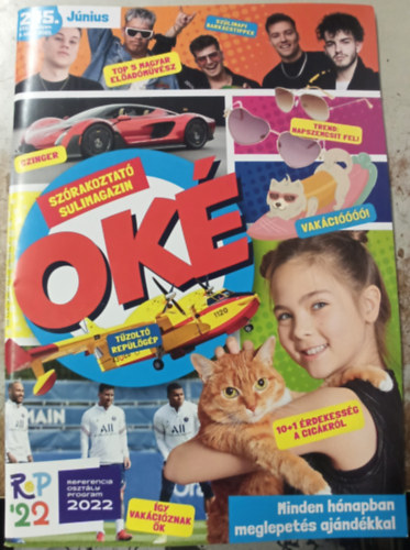 Szrakoztat sulimagazin OK (245. jnius - XXV. vfolyam 6. szm 2023)
