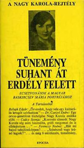 Tnemny suhant t Erdly felett (A Nagy Karola-rejtly)