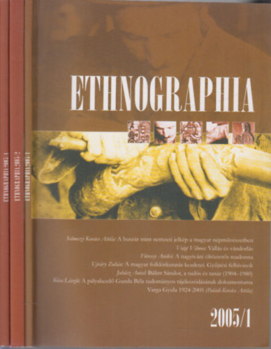 Ethnographia 2005/1,2,4. szmok (3 db. lapszm)