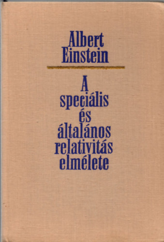 A specilis s ltalnos relatavits elmlete