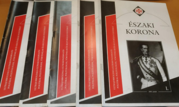 Dr. Horvth Rbert - 5 db szaki korona (sztvnyszmok, a termklapon a lapszmok)