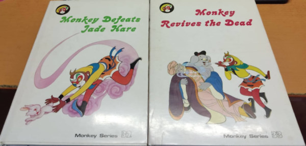 2 db Monkey Series: Monkey Defeats Jade Hare (32.) + Monkey Revives the Dead (33.)