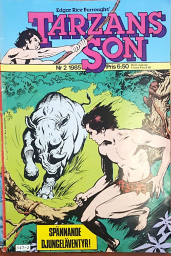 Tarzans Son 1985 Nr2 - Spnnande djungelventyr (svd nyelv Tarzan kpregny)