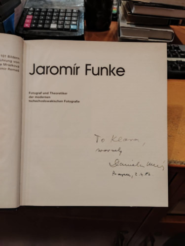 Jaromr Funke - Fotograf und Theoretiker der modernen tschechoslowakischen Fotografie