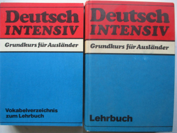 Deutsch intensiv (Lehrbuch + Vokabelverzeichnis zum Lehrbuch)