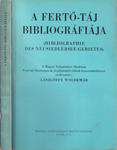 Lszlffy Woldemr - A Fert-tj bibliogrfija