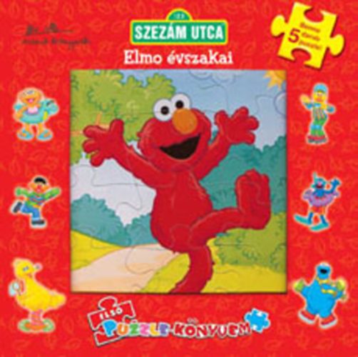 Elmo �vszakai - Szez�m utca puzzle-k�nyvek