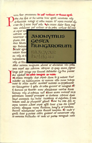 Anonymus: Gesta Hungarorum