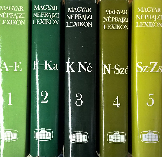 Magyar nprajzi lexikon I-V.