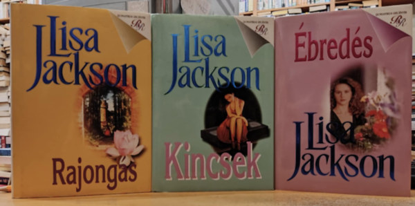 3 db Lisa Jackson: Rajongs + Kincsek + breds