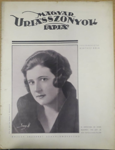 Magyar Uriasszonyok Lapja XI. vfolyam 30. szm - 1934. oktber 20.