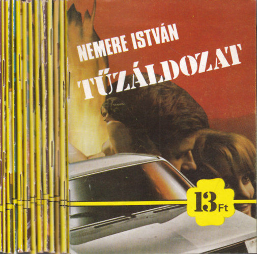 13 db. 13 Ft-os krimi (Tzldozat + A hatodik kakukksz + Gamma kommand + Ne ld meg az gyvdedet! + A dnt bizonytk + A zokog zsebtolvaj + Egy pesti rmlny kalandjai Isztambulban + Boszorknyhall + Fekete pntek + Sherlock