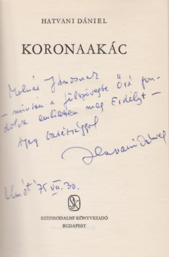 Koronaak�c (Dedik�lt)