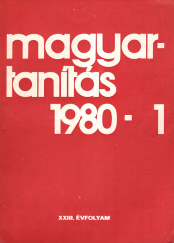 Magyartants 1980/1-6. szm (Teljes vfolyam)