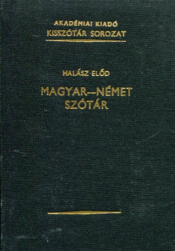 Halsz Eld - Magyar-nmet sztr