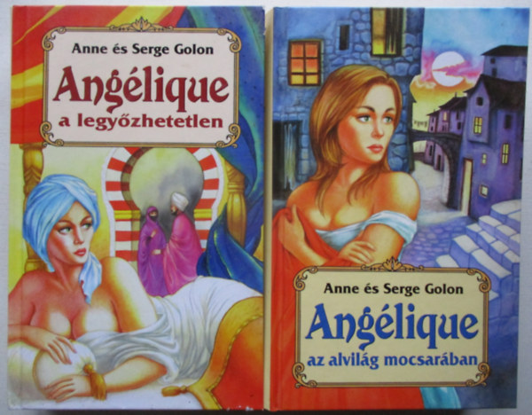 Anglique az alvilg mocsarban + Anglique, a legyzhetetlen (2 db)