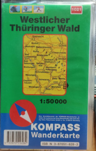 Westlicher Thringer Wald 1:50.000 (fzet + trkp)