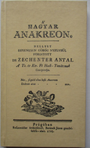 A' magyar Anakreon