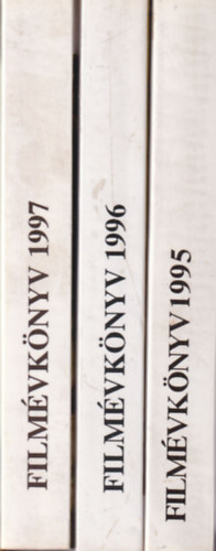 3 db Filmvknyv 1995, 1996, 1997
