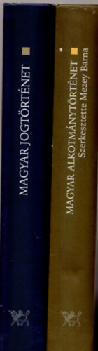 Magyar jogt�rt�net + Magyar alkotm�nyt�rt�net (2 db. k�tet)