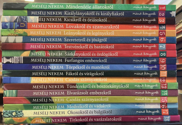 Meslj nekem sorozat 1-18.