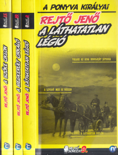 3 db Rejt� sorozat: A sz�ke ciklon + A megker�lt cirk�l� + A l�thatatlan l�gi�