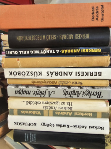 11db Berkesi ktet, KNYVMENT AJNLAT: Siratfal+ Sell a pecstgyrn+ A tant meg kell lni+ A 13. gynk+ Kszbk+ Alkonydomb+ A fekete mappa+ Ha az igazsgra eskdtl...+ Valloms+ Kopjsok+ Szerelem hrom ttelben