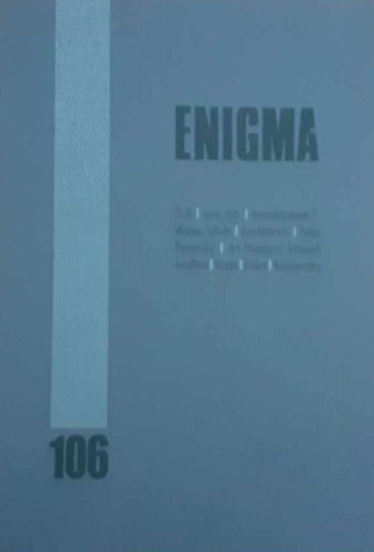 Enigma 106 - Mvszetelmleti folyirat