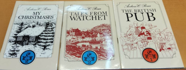 3 db Andrew C. Rouse: My Christmases + Tales from Watchet + The British Pub